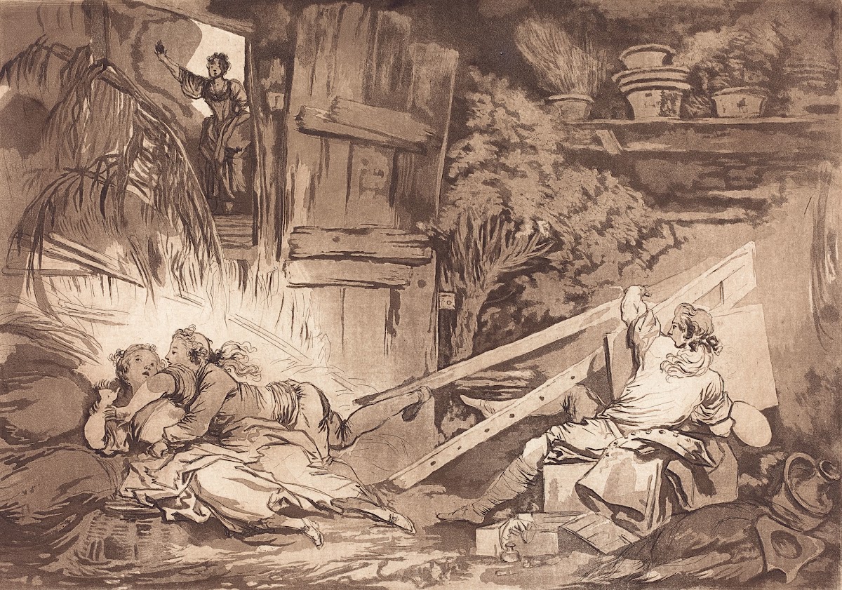 La Culbute The Tumble 1766