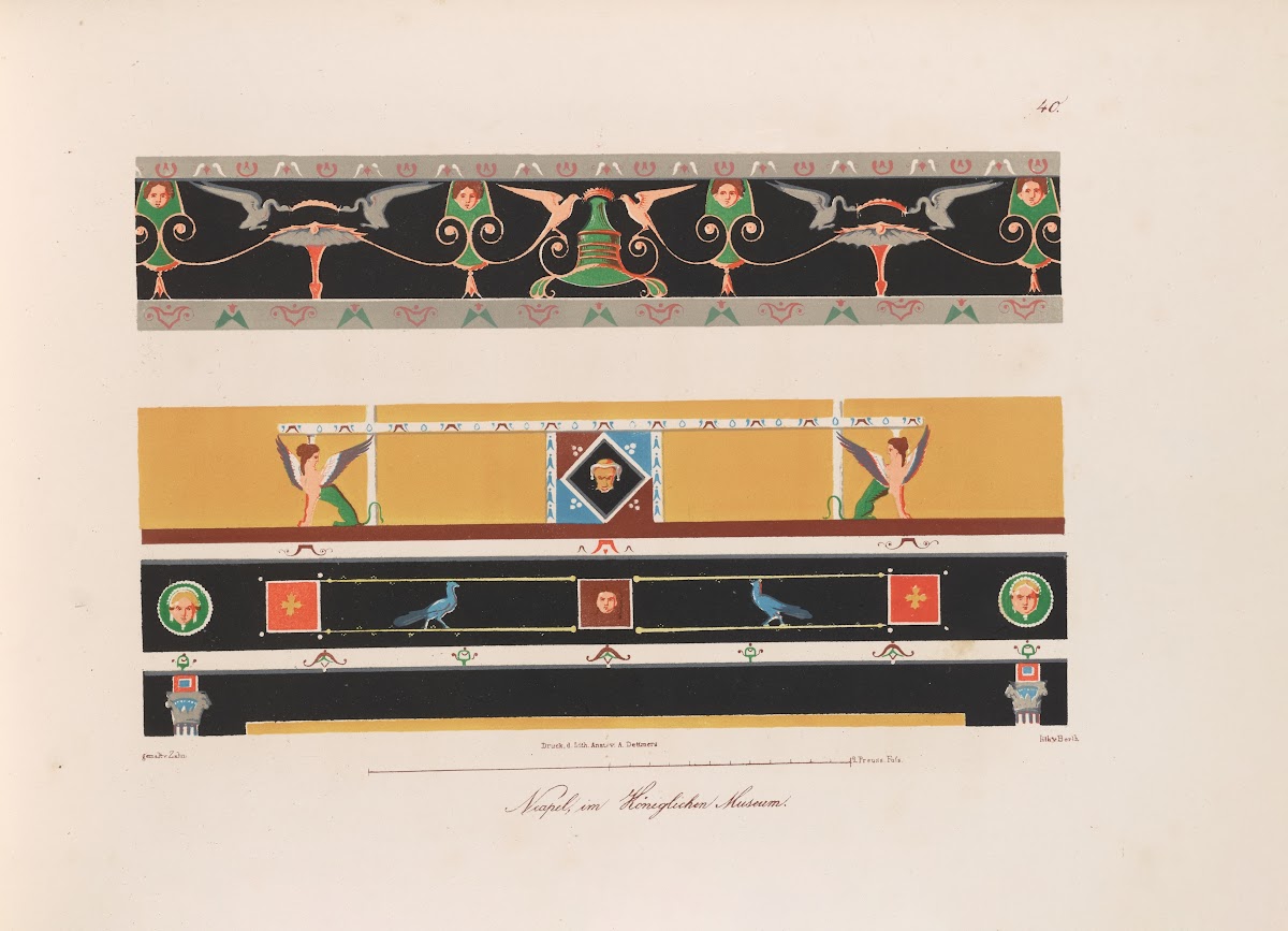 Ornamente aller klassischen Kunst Epochen nach den Originalien in ihren eigenthu