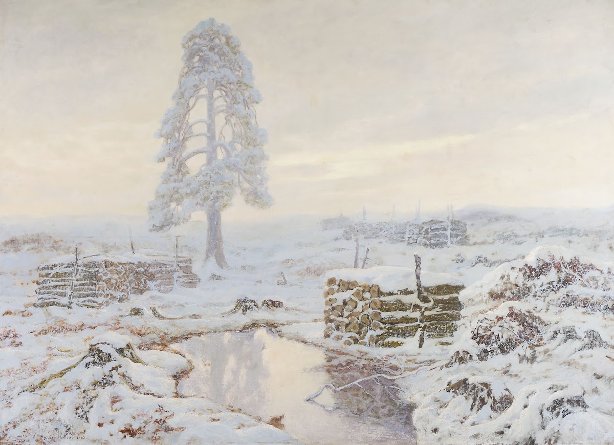 Winter landscape 1908