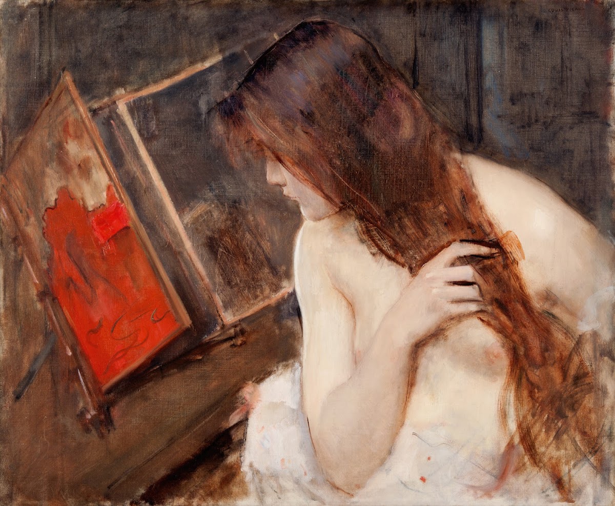 Woman At Her Toilet Before 1902