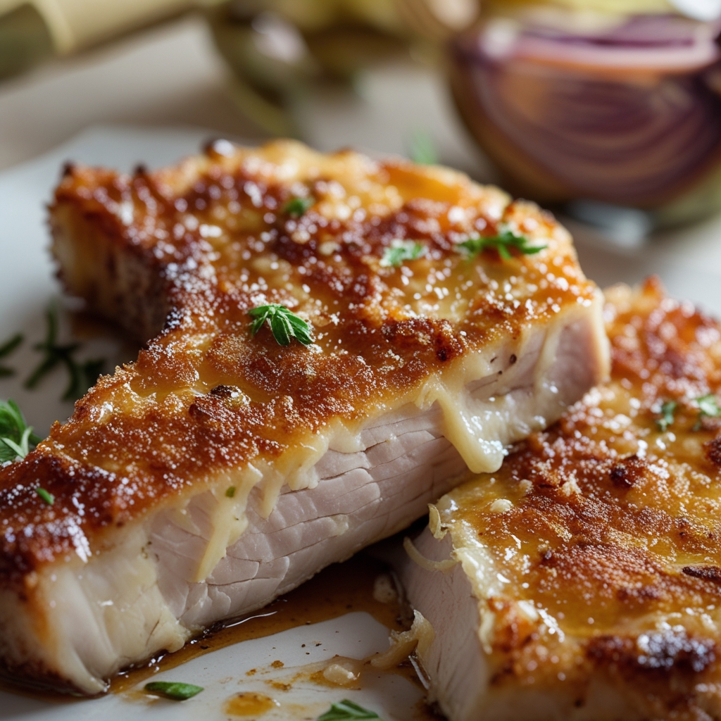 Crispy Parmesan Crusted Pork Chops: Easy & Quick Family-Friendly Dinner