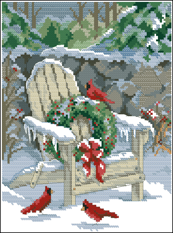 CMP DIM08720 Christmas In The Adirondacks