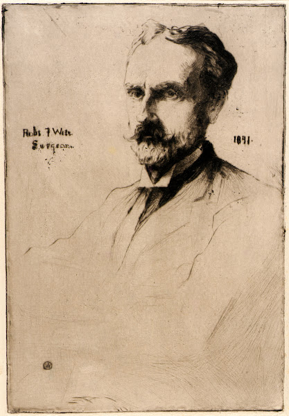 Portrait of Dr Robert F Weir 3 1891