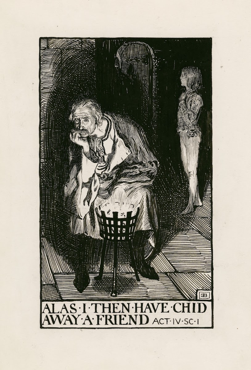 King John Alas i then have chid away a friend Act IV Scene I 1900