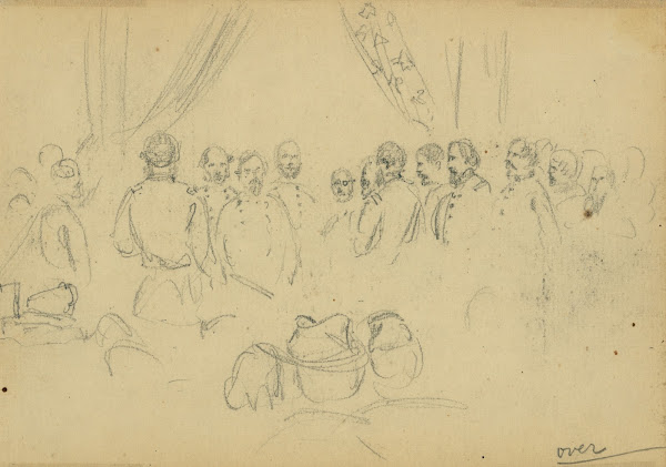 Assembled officers 1860 1865