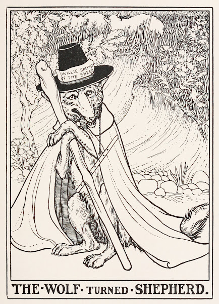 The Wolf turned Shepherd 1900