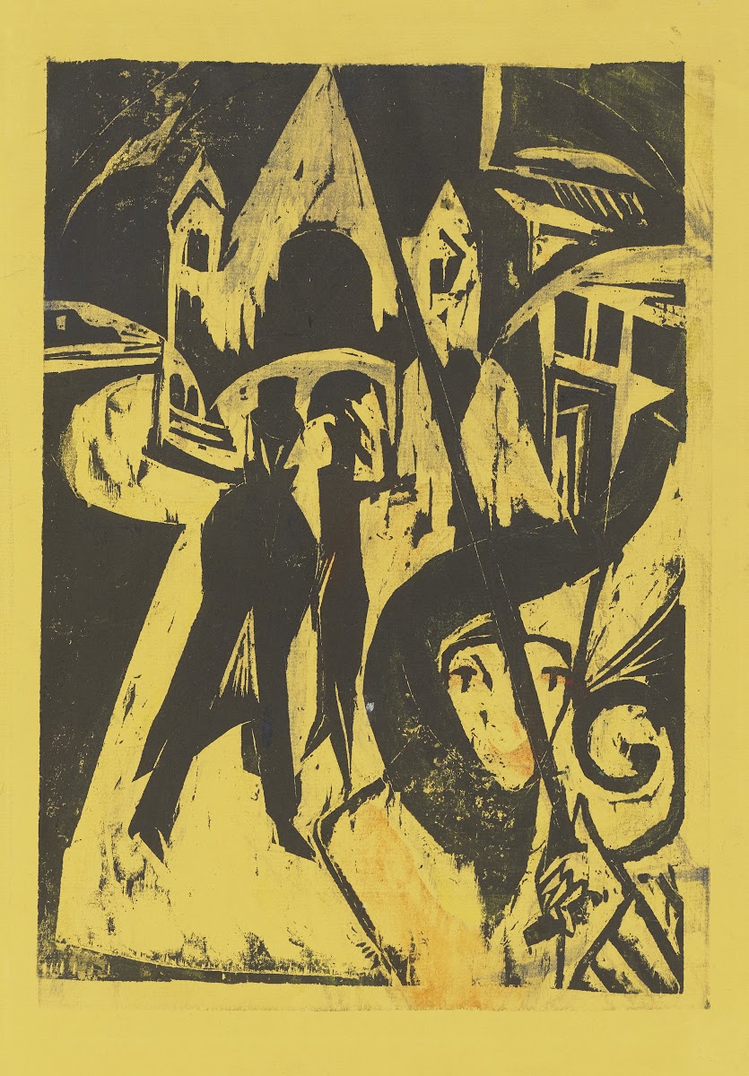 Cocotte on the Street 1915