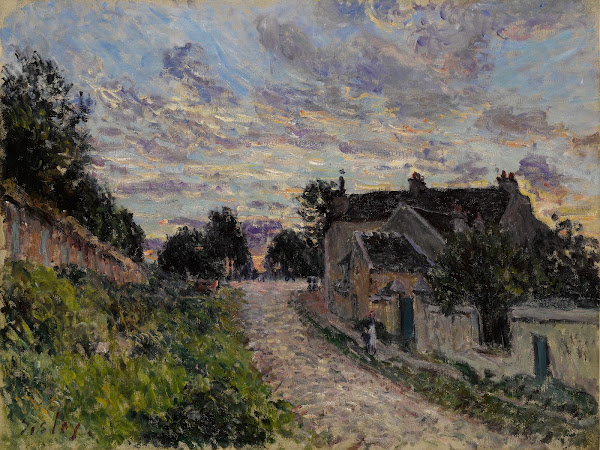 Un Chemin à Louveciennes 1876