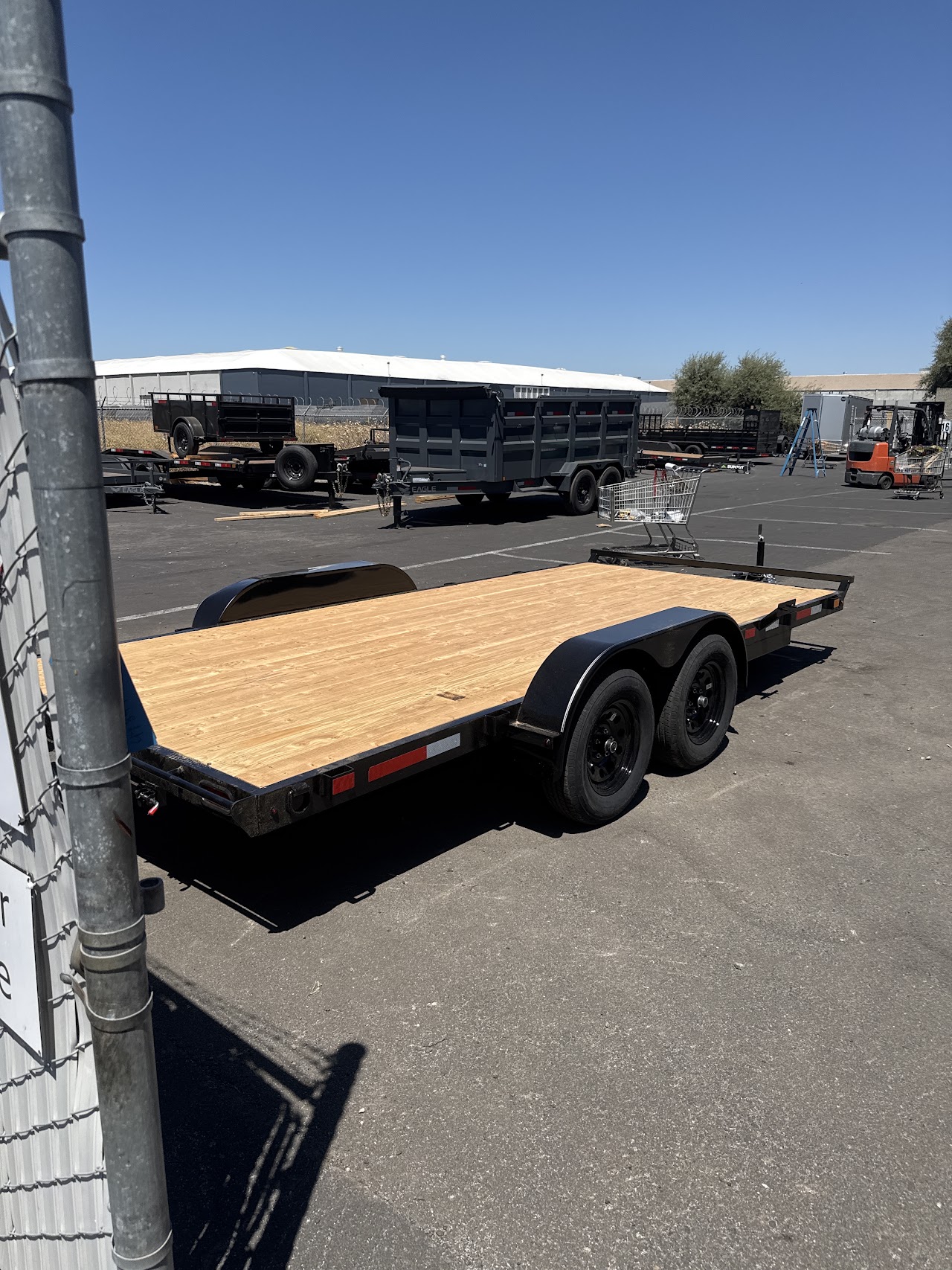 7K 5" Frame Equipment Flatbed