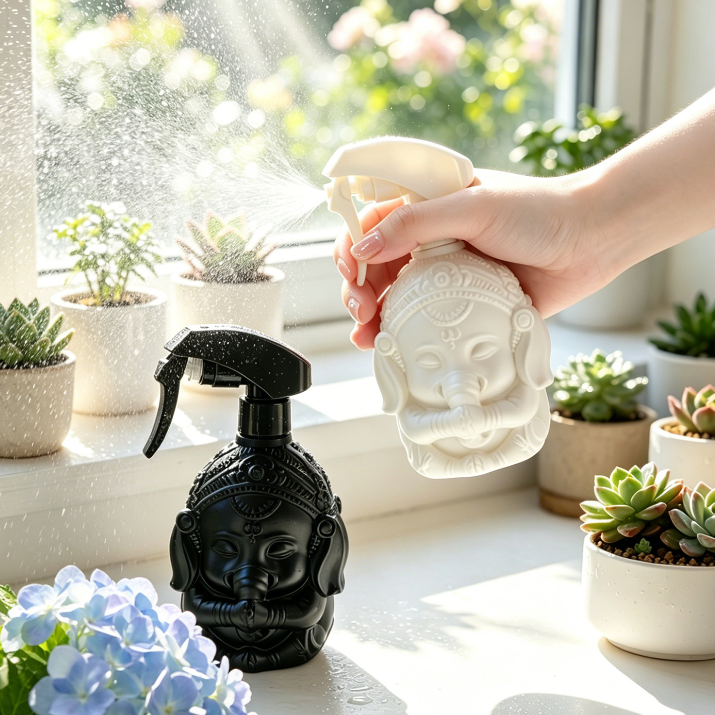 Drucksprüher für Pflanzen, Elefantenform