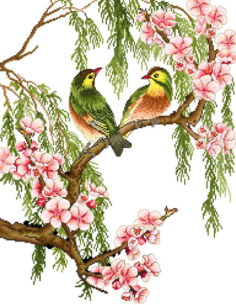CMP Z246 Flower And Bird