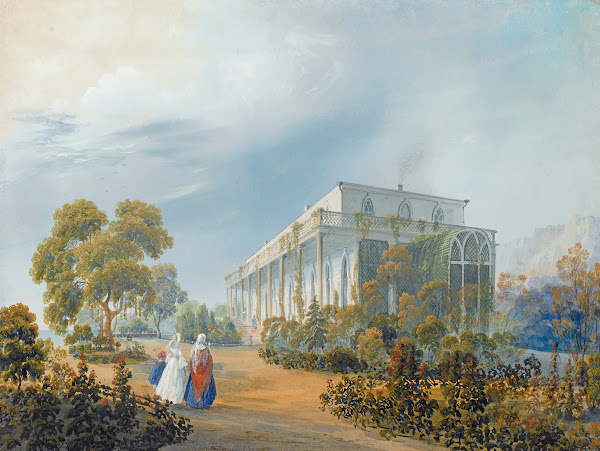 Seven Views Of Miskhor In The Crimea V 1841 1842