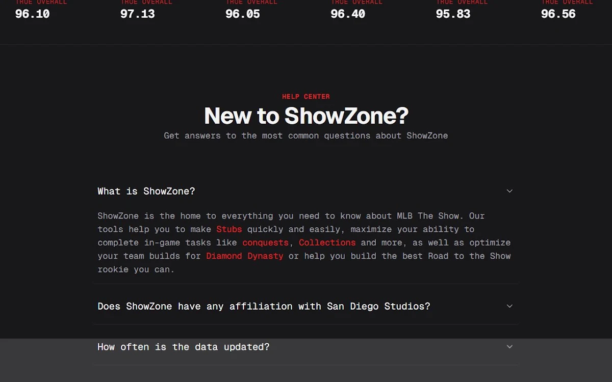Captura de showzone.gg