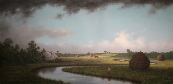 Newburryport Marshes Approaching Storm c 1871
