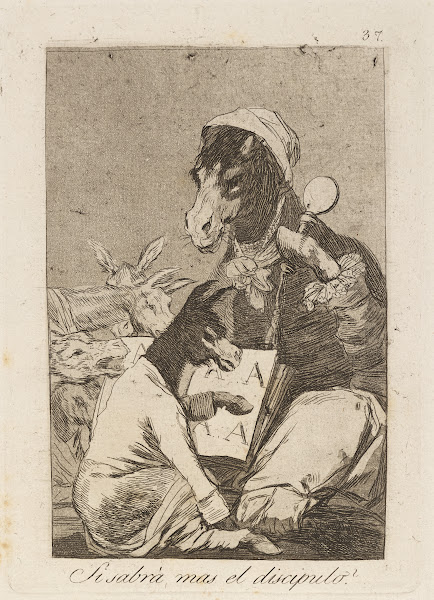 Si sabrá mas el discipulo Might not the pupil know more 1796 1797