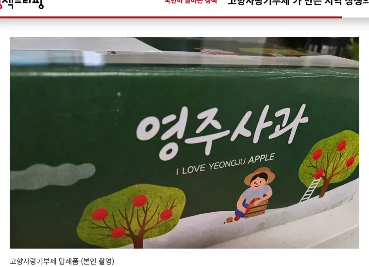 대한민국 정책브리핑 누리집의 고향사랑기부제 2026 연내 기부 10만원 전액 세액공제 안내 화면