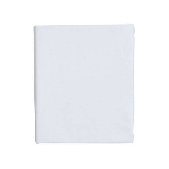 Простирадло на резинці на дитячий матрац Twins 100x75 бязь білий