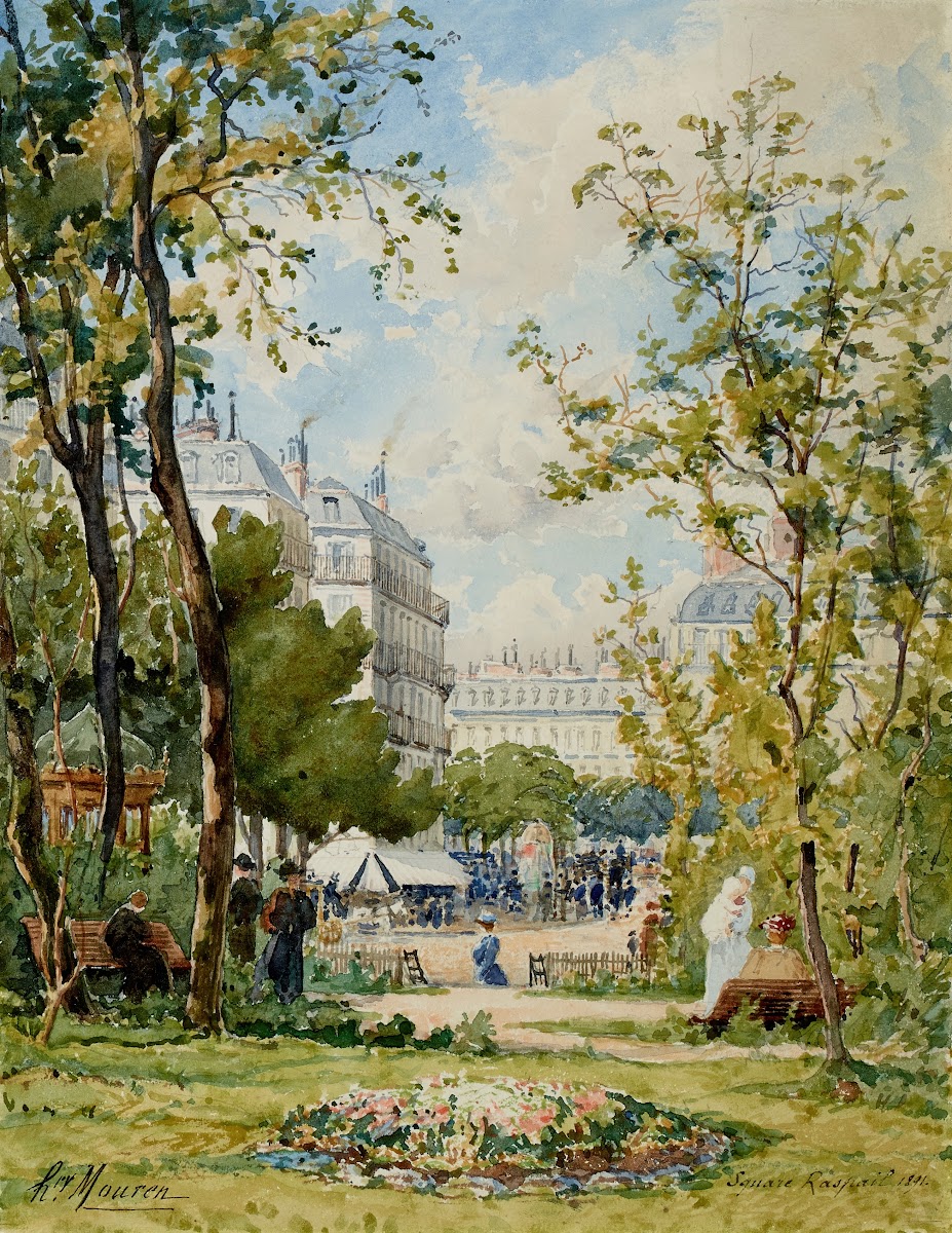 Square Raspail 1891