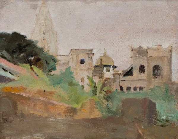 Temple From the journey to India 1907