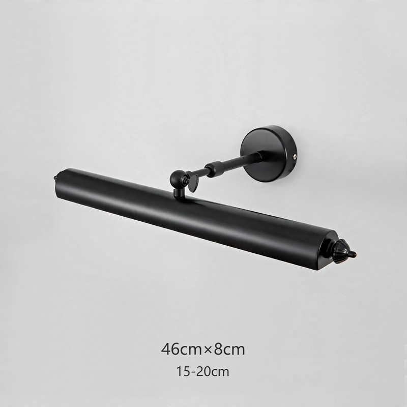 Mirror light for bathrooms, American style
