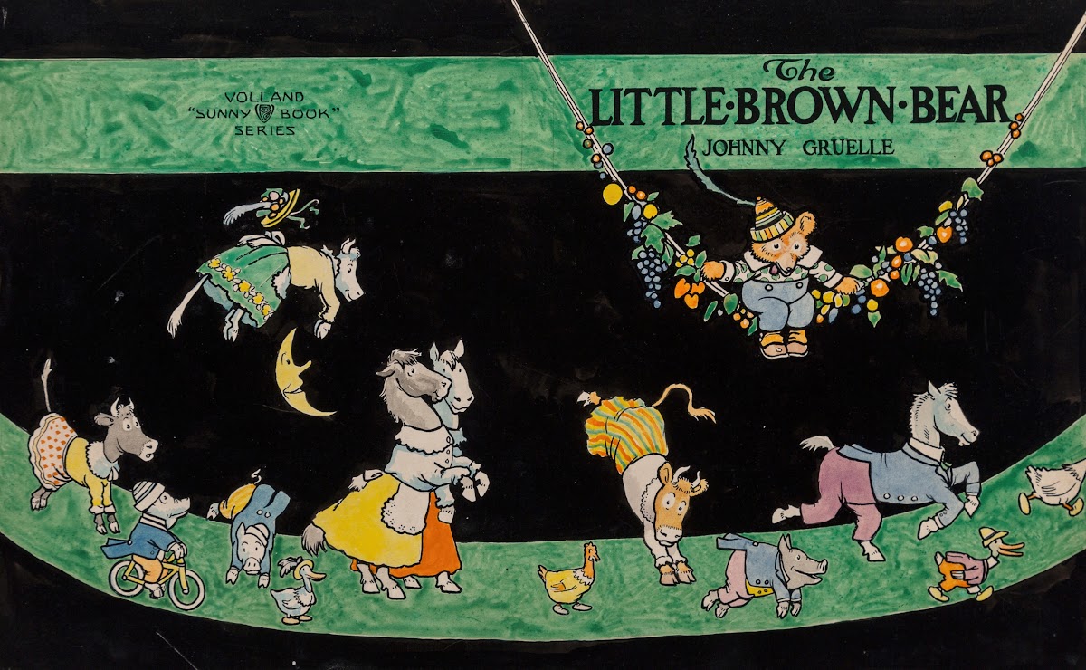 The Little Brown Bear book cover 1920