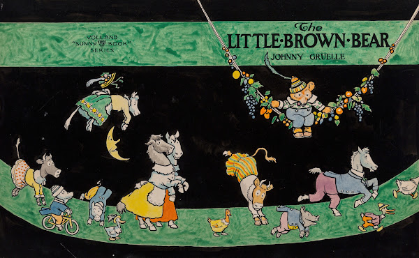 The Little Brown Bear book cover 1920