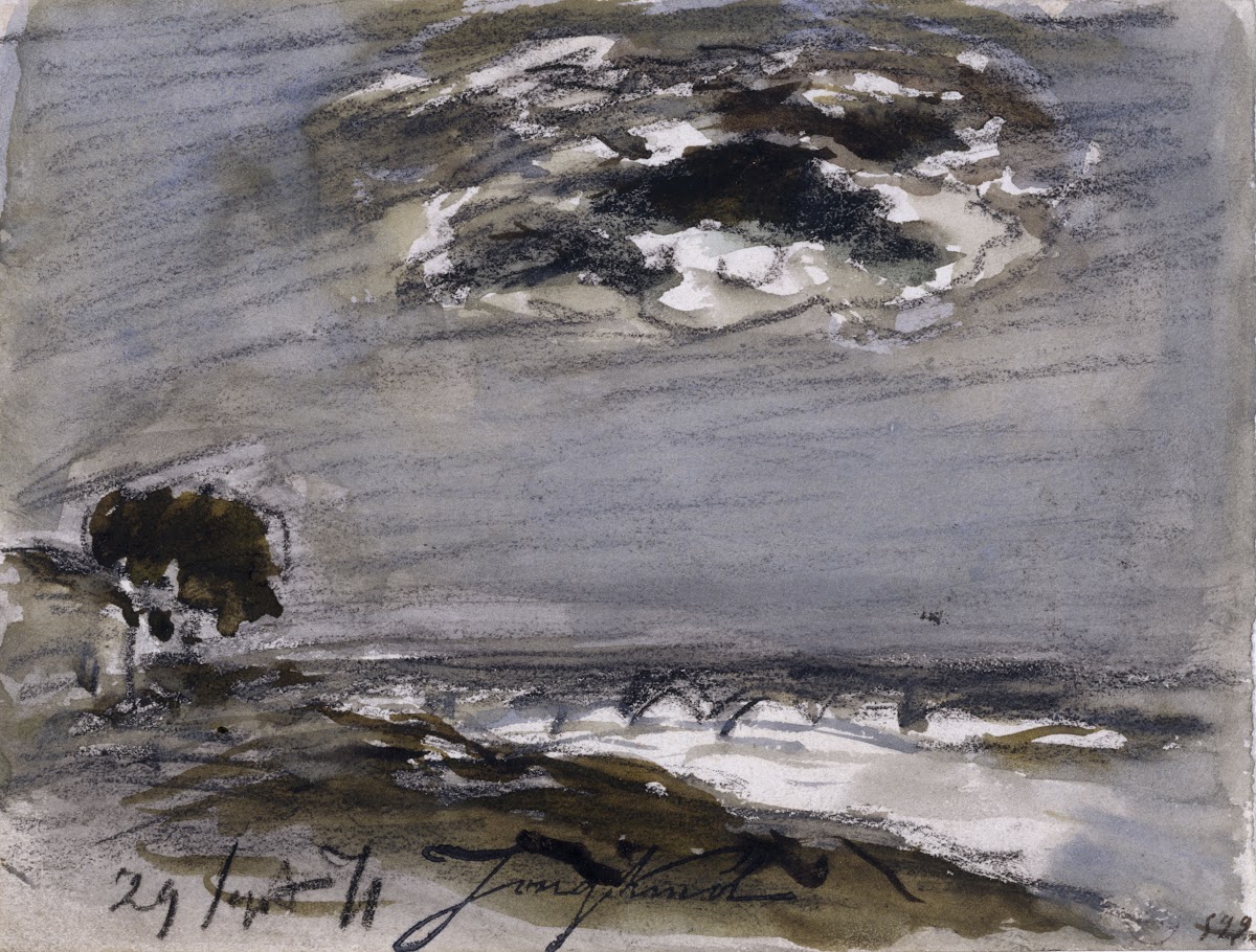 Marine par gros temps 1871