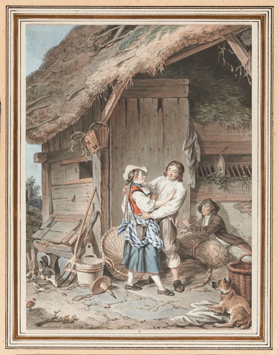 Le doux refus de la paysanne Bernoise 1779