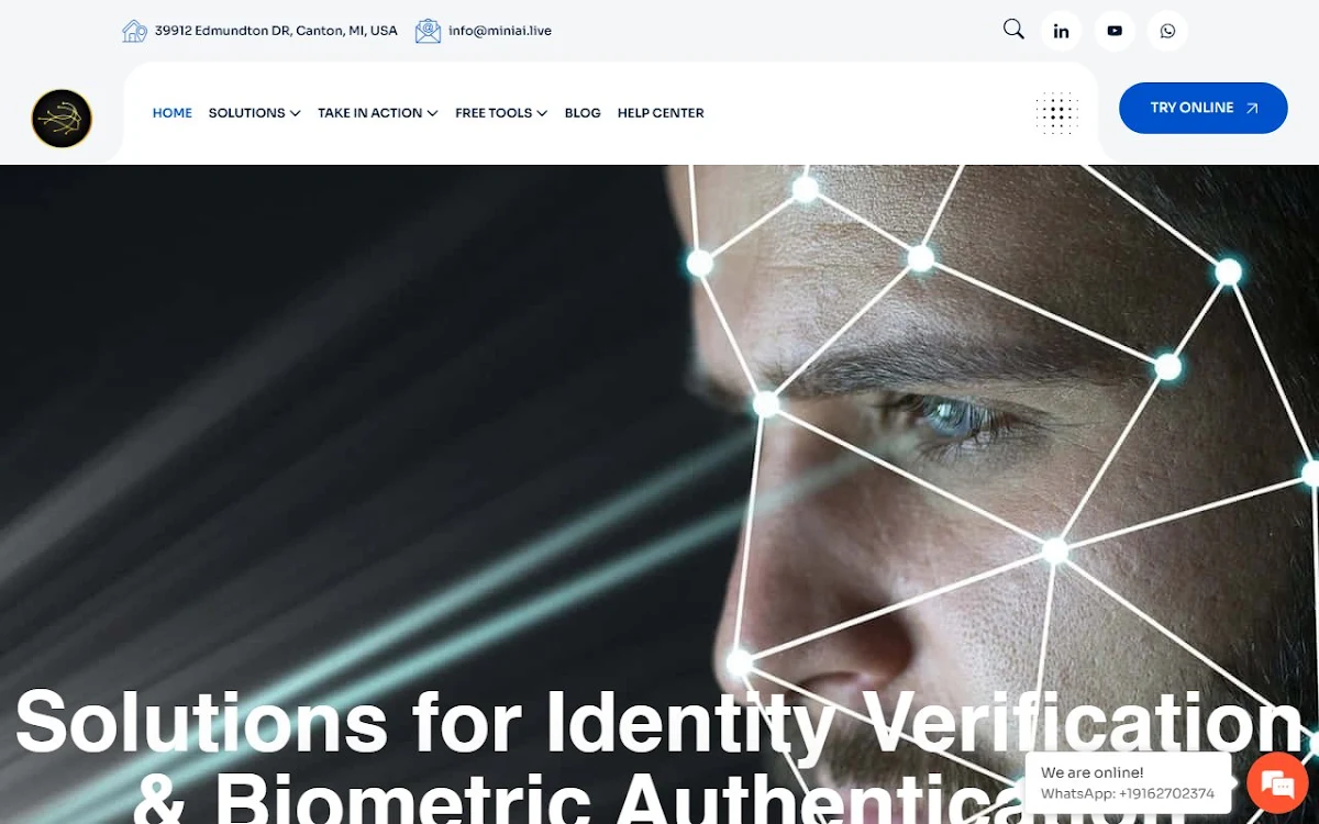 Captura de Face Recognition, Liveness Detection, ID Document Recognition SDK
