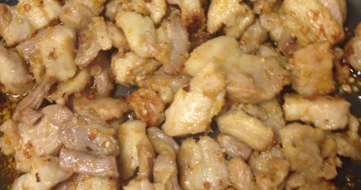 Thịt ba chỉ rang xả