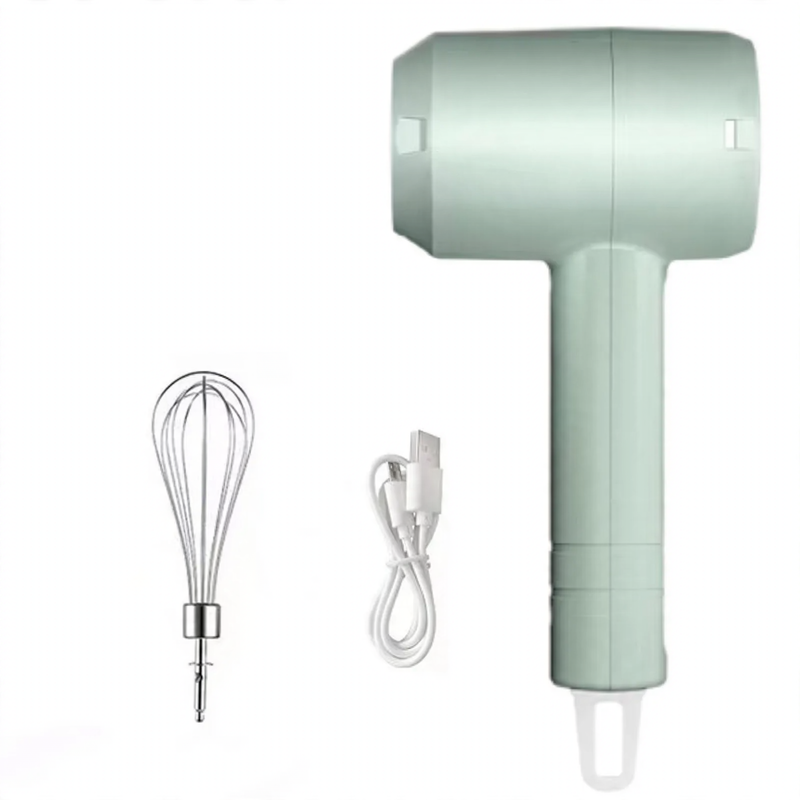 Electric milk frother, rechargeable