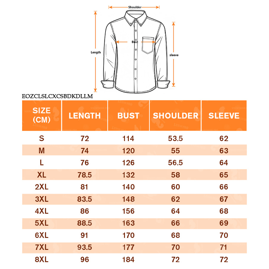 AOP EO Long Sleeve Shirt Regular Double Collar No Pocket – Linglong Linen Fabric