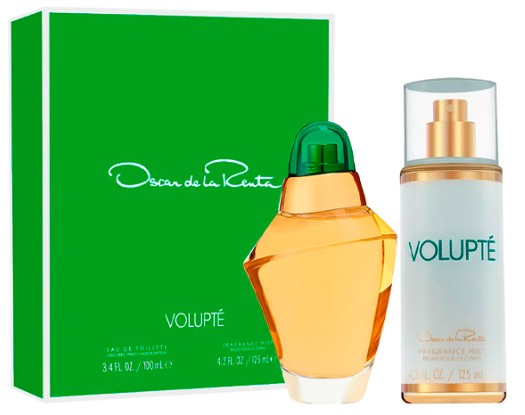ESTUCHE OSCAR DE LA RENTA VOLUPTE MUJER 2PZS 100ML EDT + SPLASH