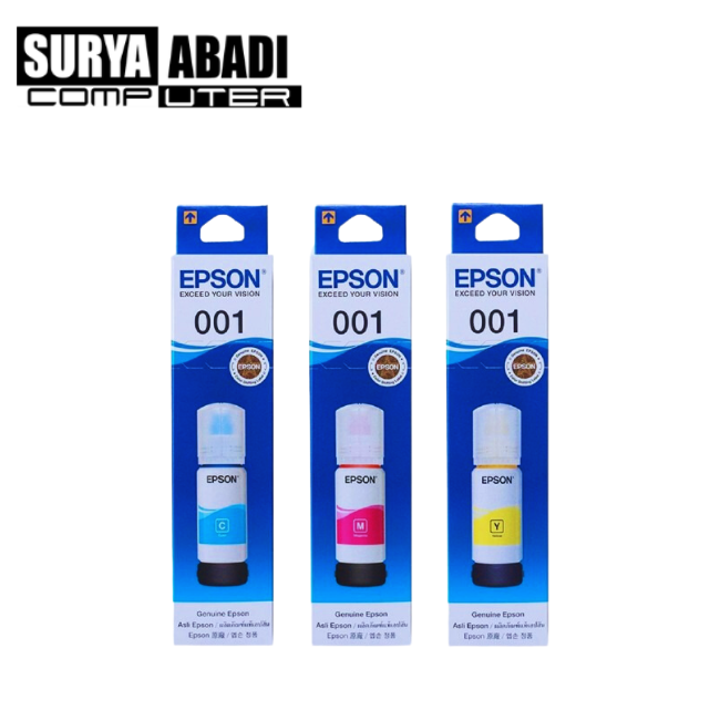 TINTA EPSON ORI T032Y|3Y|4Y COLOUR