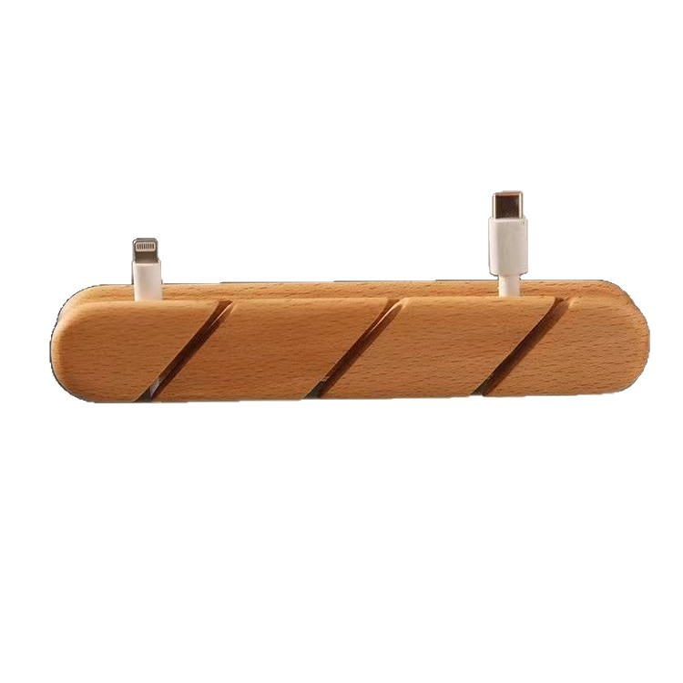 Wooden cable organizer, model K009