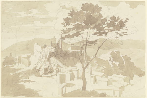 View on Olevano