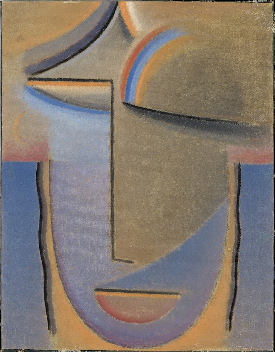 Abstract Head Evening 1927