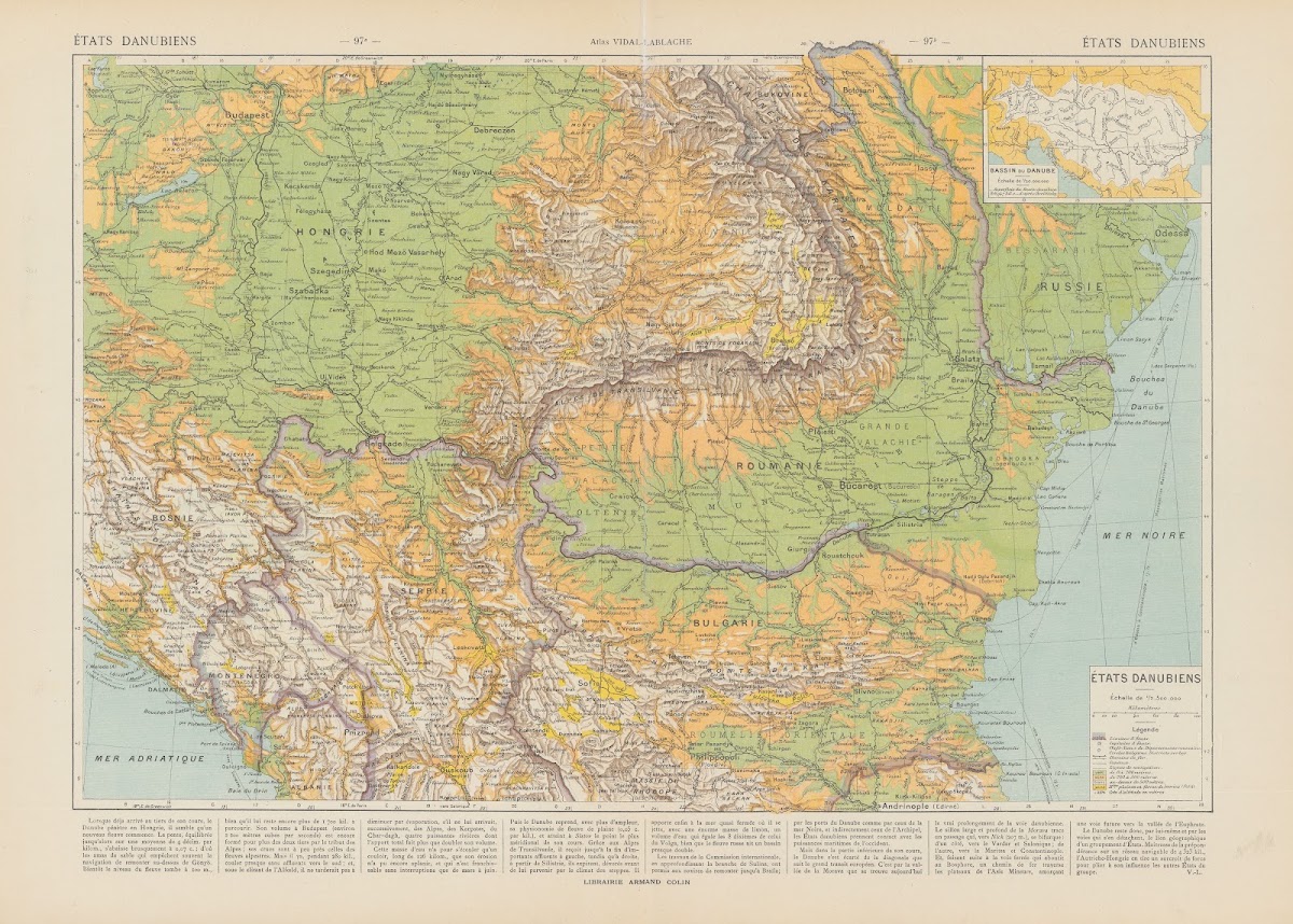 États Danubiens 1913
