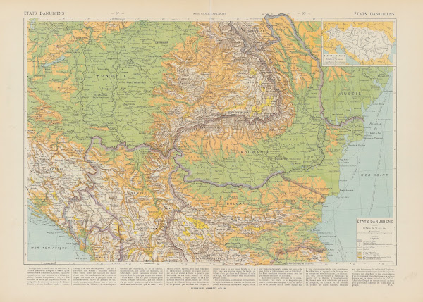 États Danubiens 1913