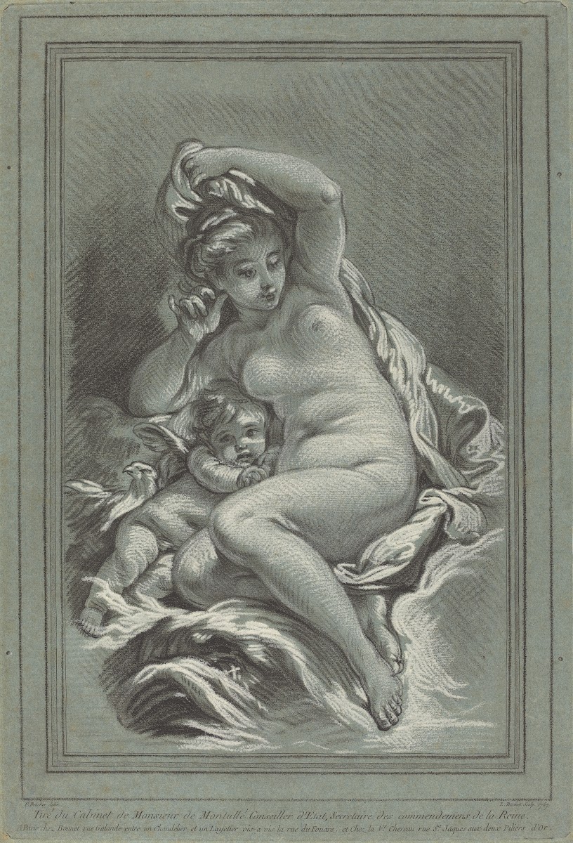 Venus and Cupid on a Dolphin 1767