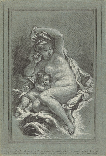 Venus and Cupid on a Dolphin 1767