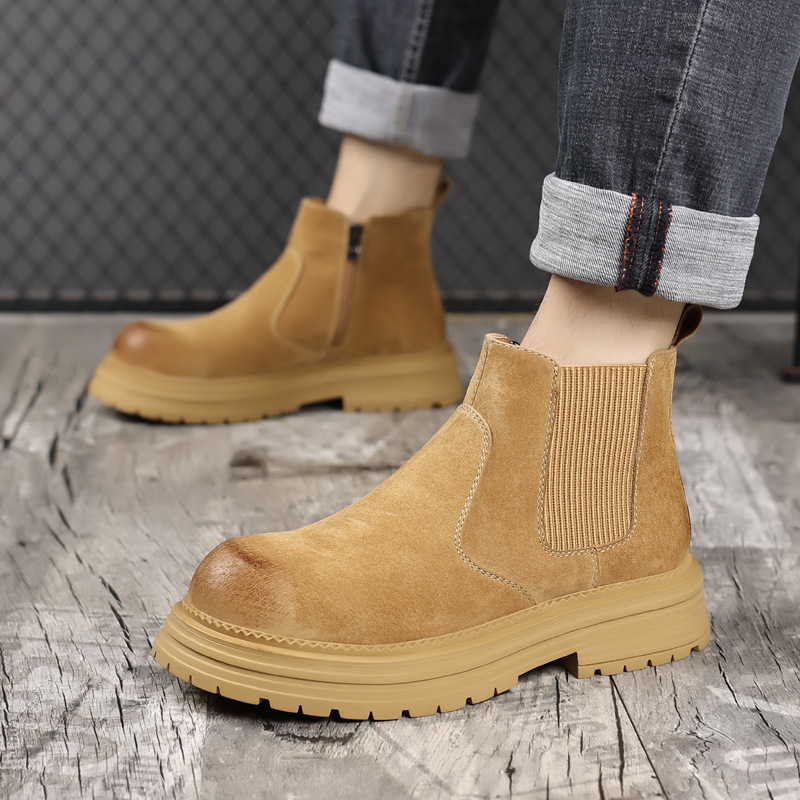 Men's Chelsea Boots, slip-resistant, robust
