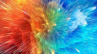 Abstract, Artwork, Colorful, Explosion 4K Wallpaper Background