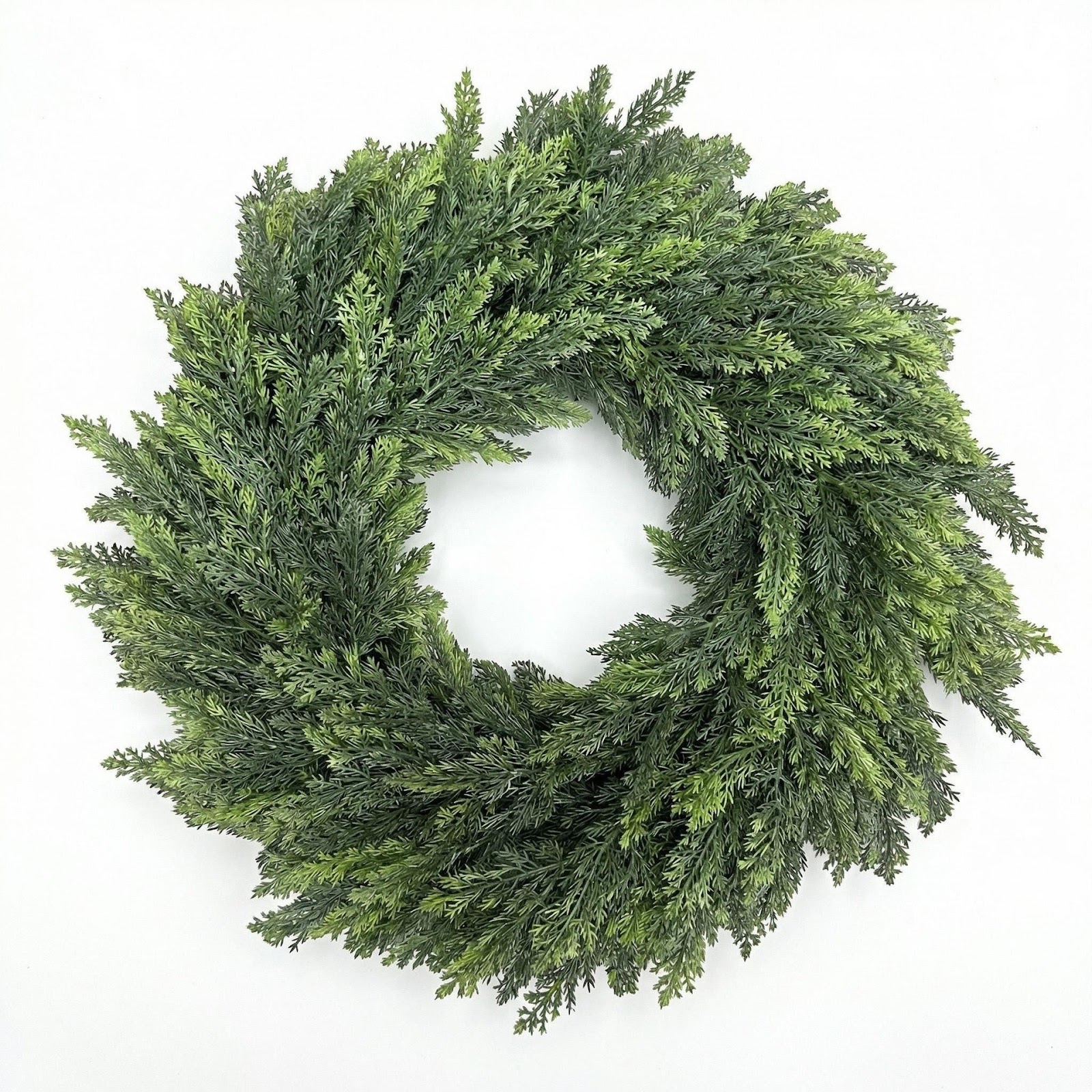 Artificial Norfolk Pine Wreath for Wall and Table