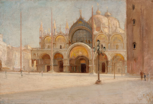 St Marks Square in Venice 1894