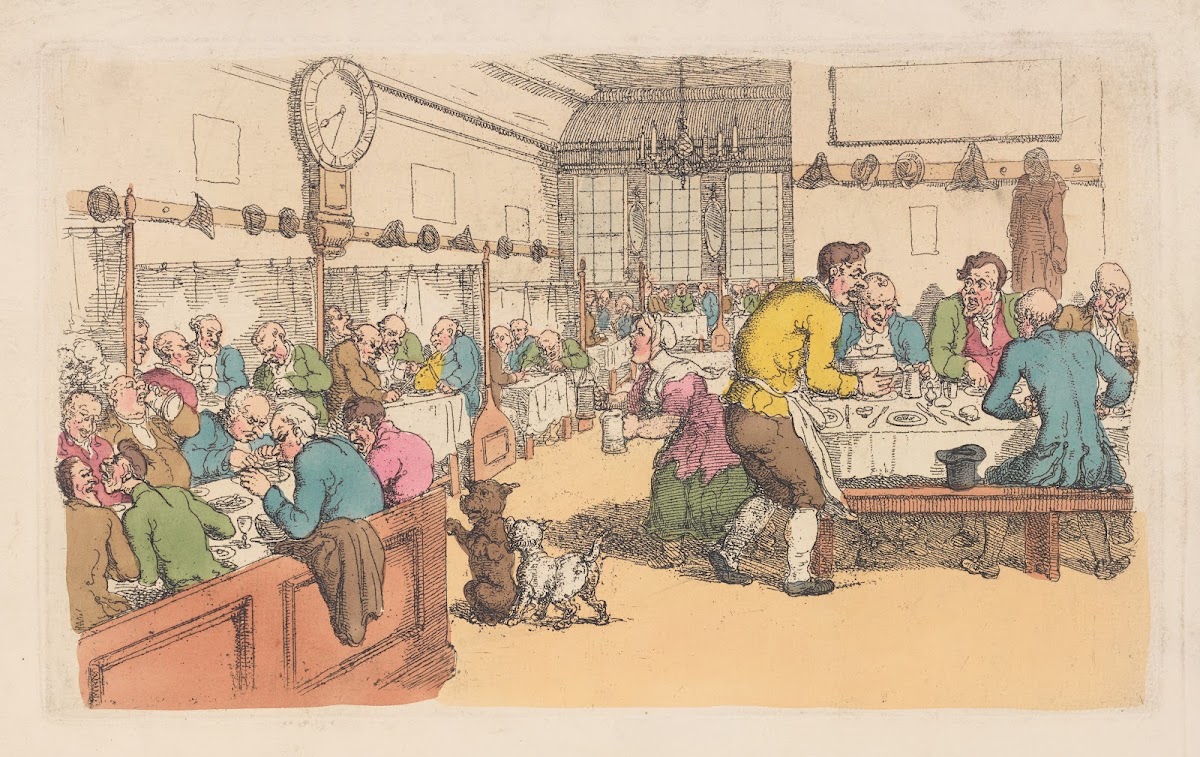 An eating house 1815