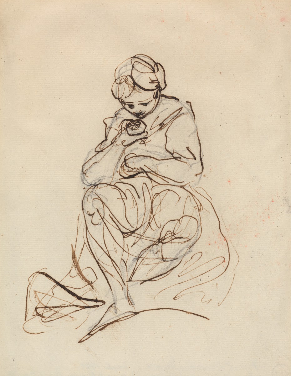 Study of a Seated Woman