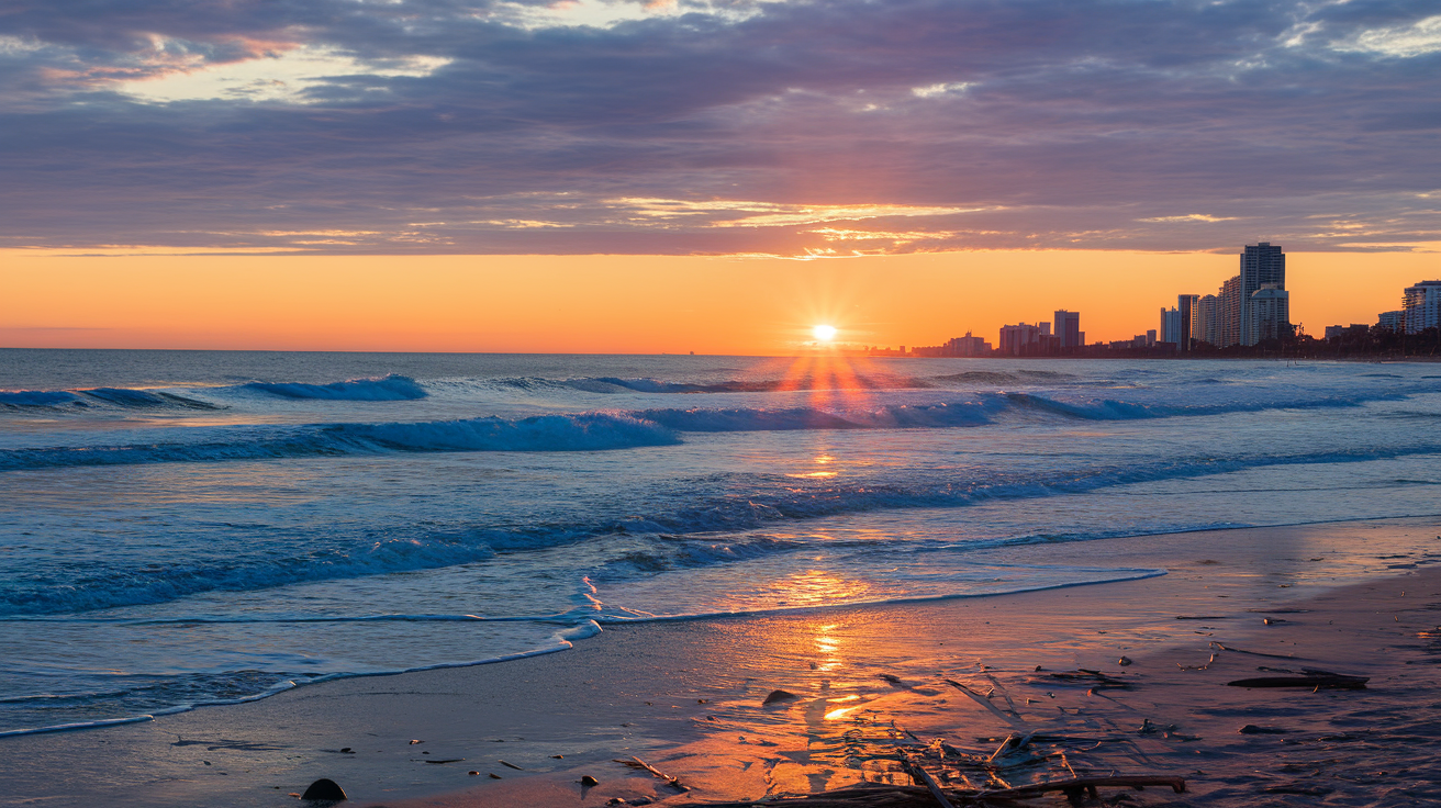 How Far Is Myrtle Beach from Sunset Beach?