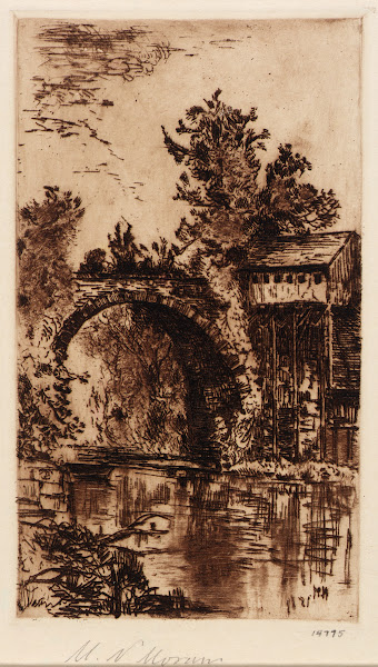 Bridge over the Buskill Easton Pa 1879