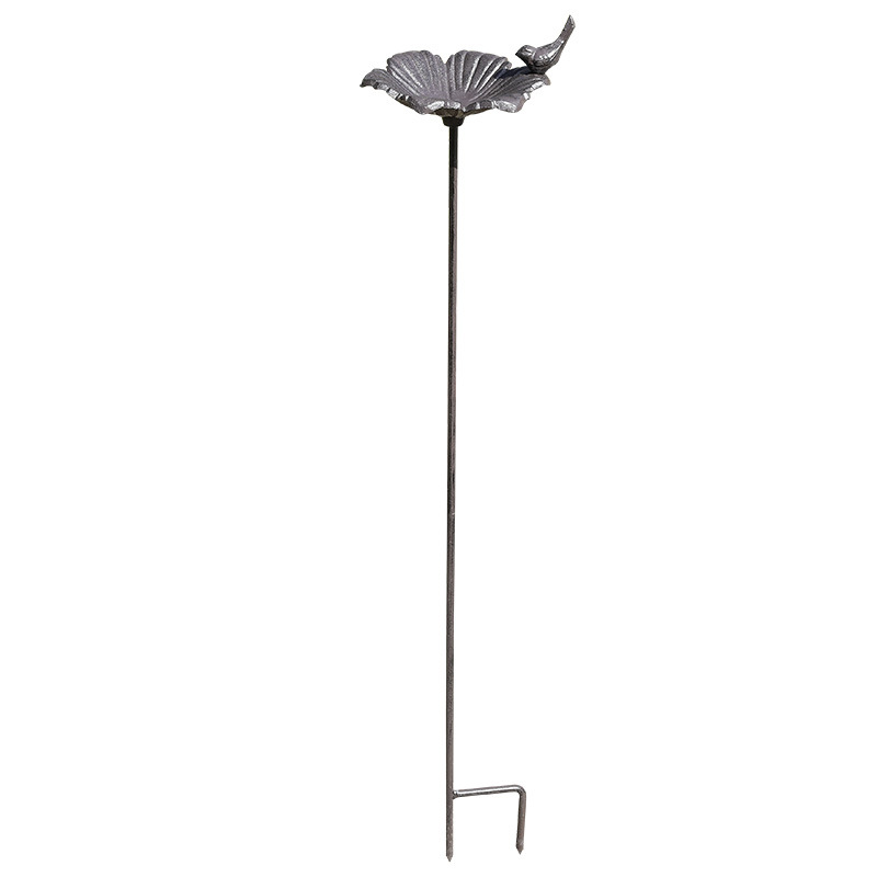 Gusseiserne Vogel-Futterstation im Vintage-Stil